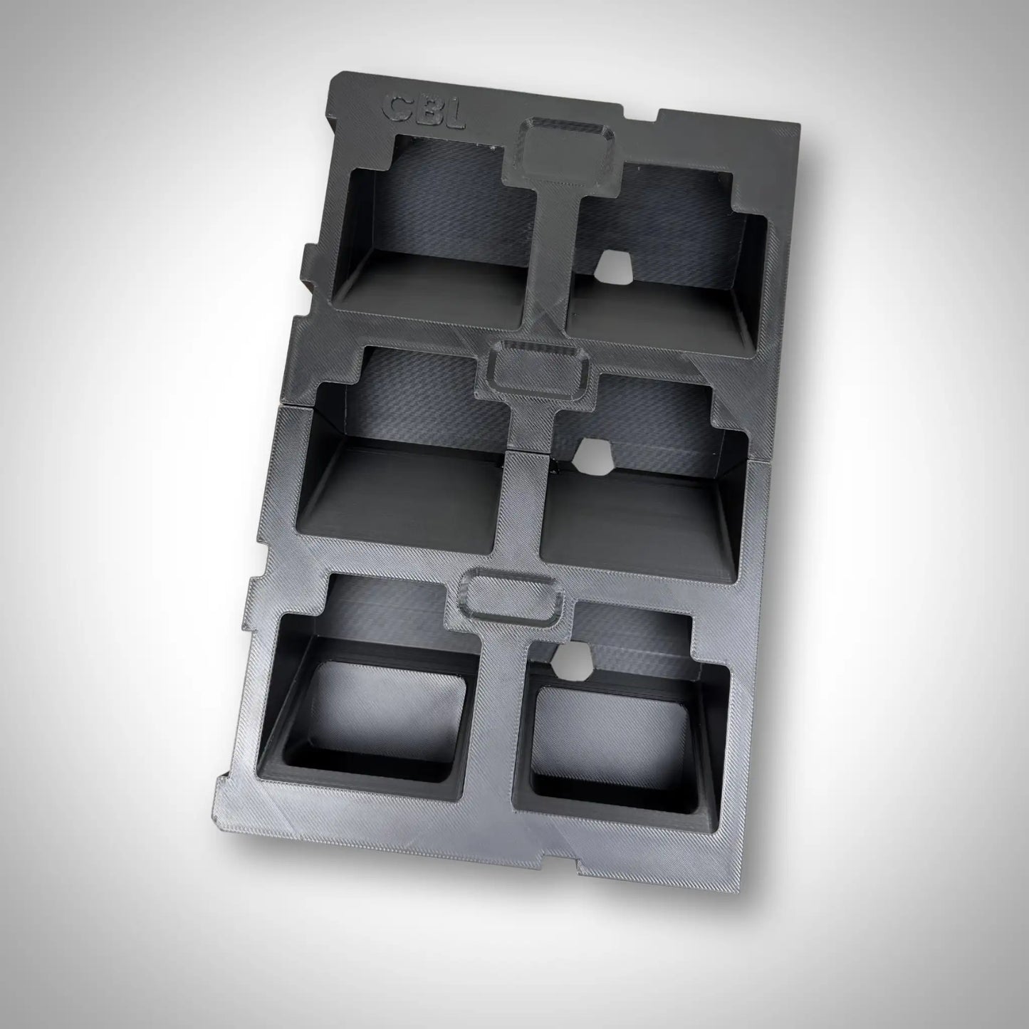 M18 Battery Storage Insert for Milwaukee PACKOUT™ Two-Drawer Toolbox