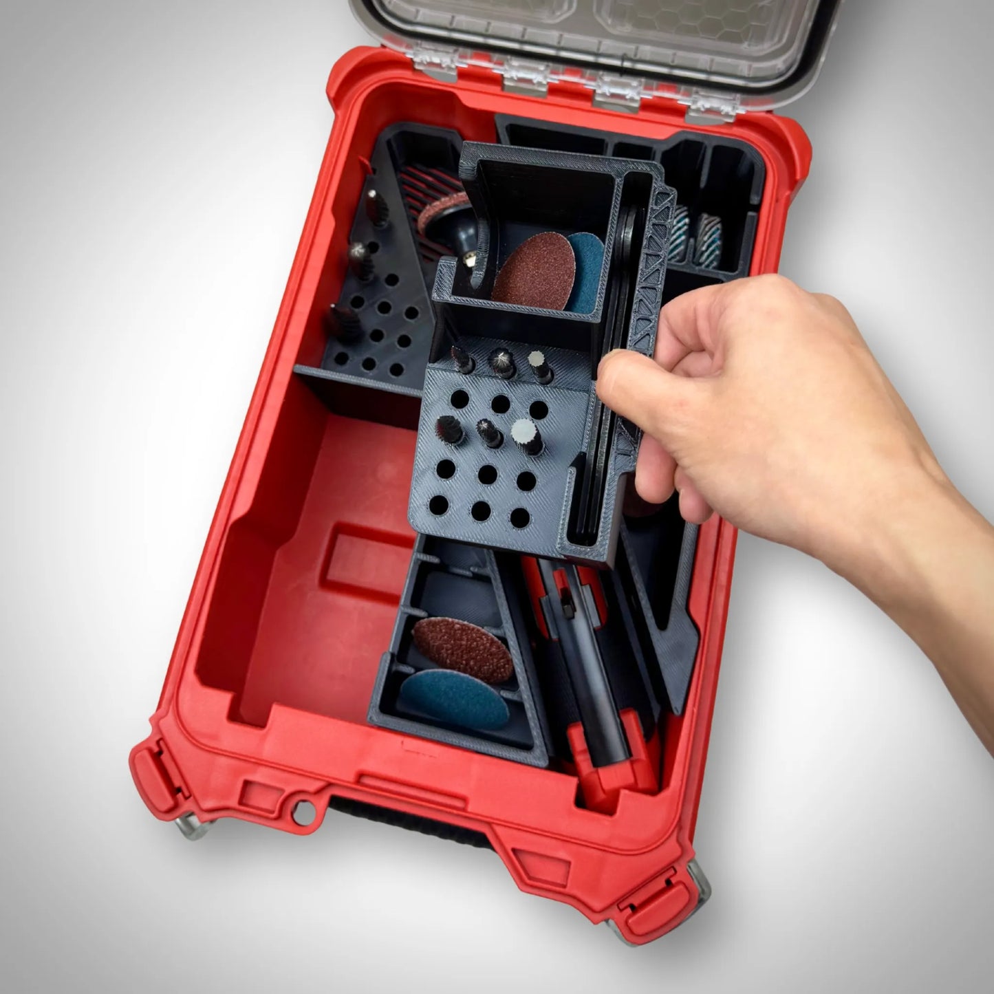 M12 FUEL™ Straight Die Grinder Insert for PACKOUT™ Compact Organiser