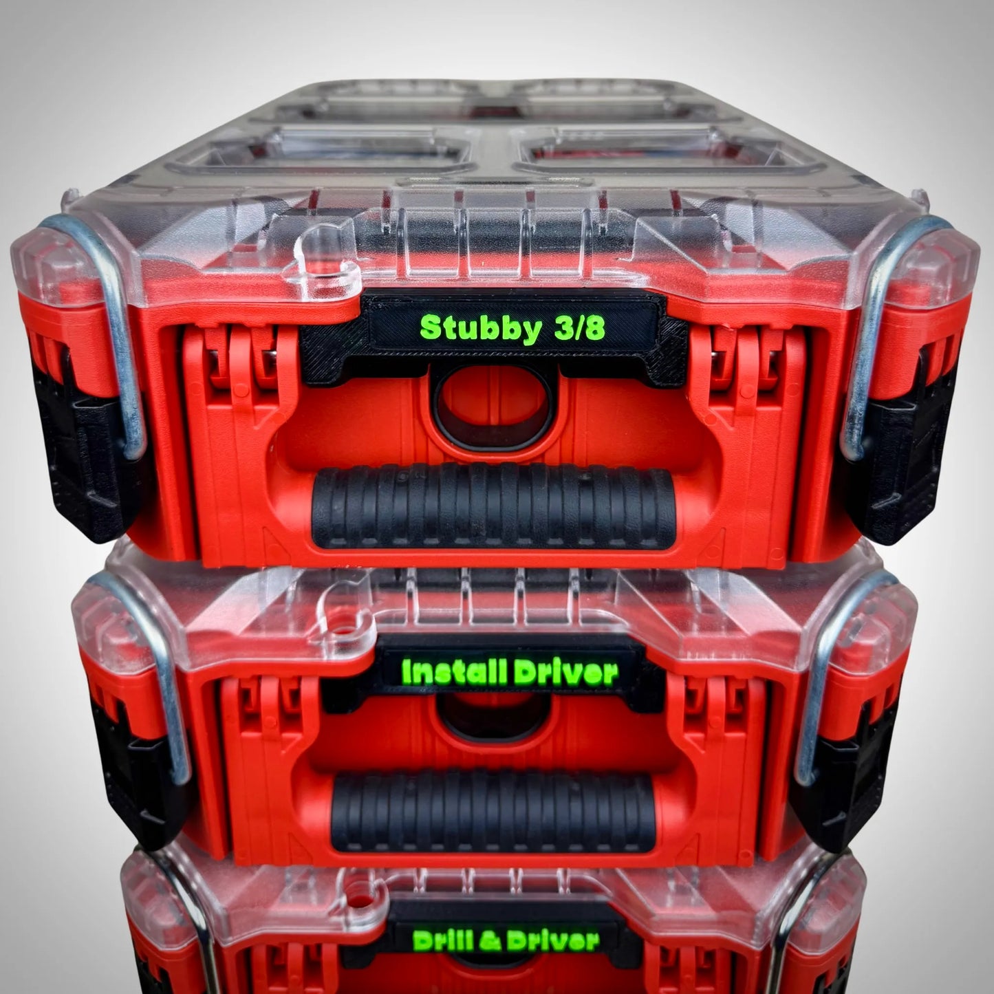 Labels for the Milwaukee  PACKOUT™ Compact Organiser