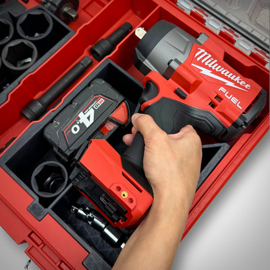 Impact Wrench & Battery Organiser Insert for Milwaukee PACKOUT™ Organiser 48228430