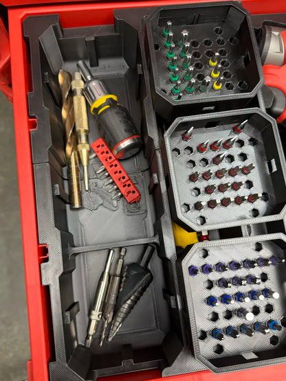 Impact Bit & Accessories Organiser Insert for Milwaukee PACKOUT™ Drawers
