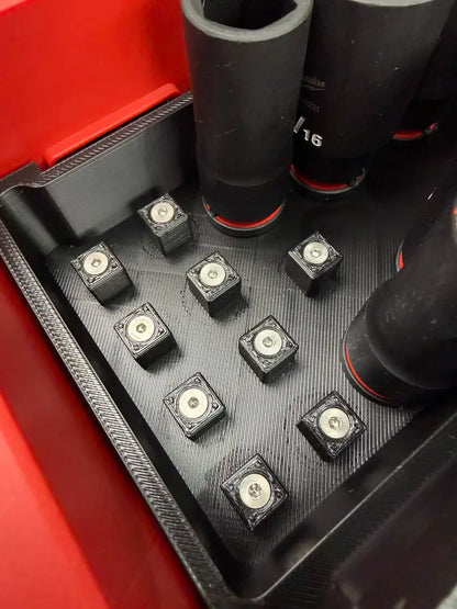 Metric & SAE Deep Impact Socket Organiser Insert for Milwaukee PACKOUT™ Drawers
