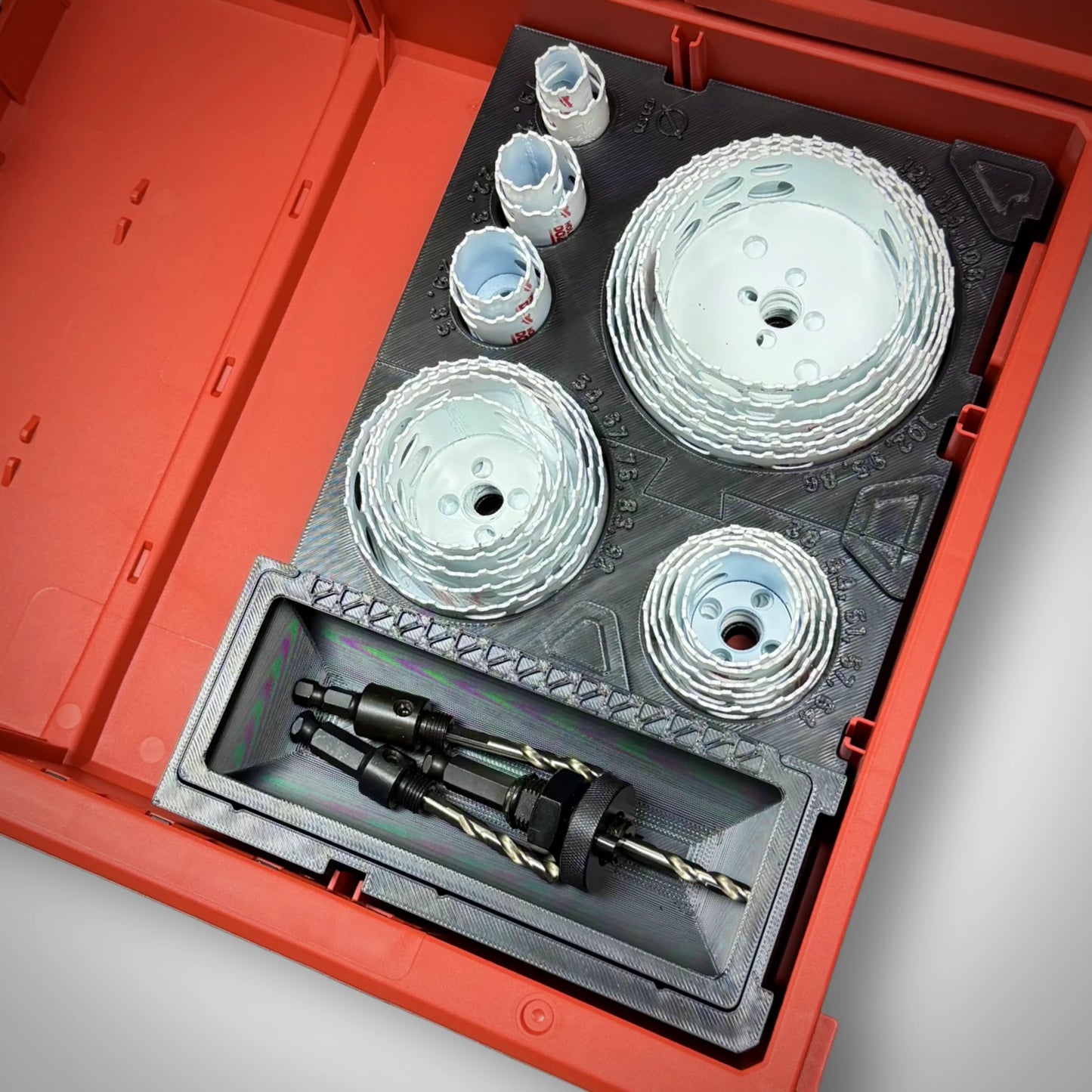 HOLE DOZER Hole Saw Insert for Milwaukee PACKOUT™ Drawers