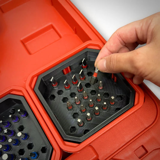 Milwaukee PACKOUT™ Low-Profile Bit Holder Insert for Bins