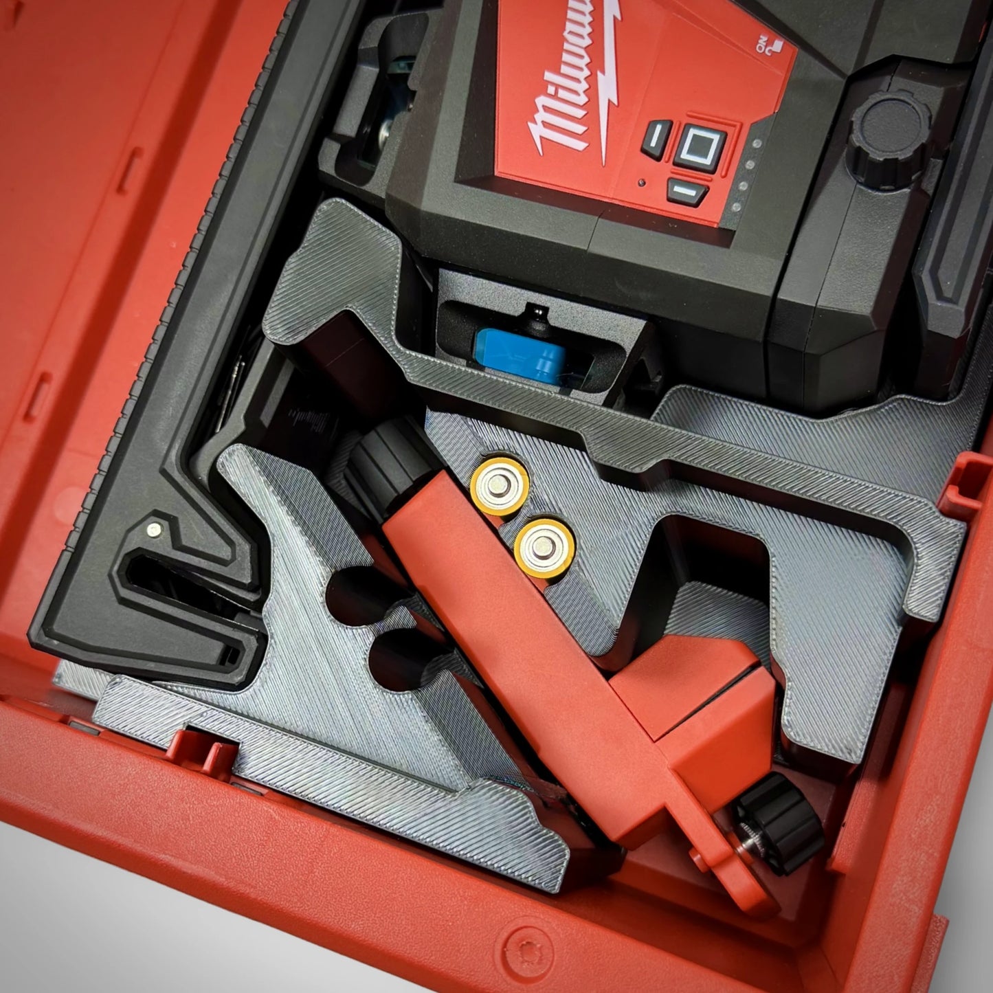 M12 3-Plane Laser Insert for Milwaukee PACKOUT™ 2-Drawer System