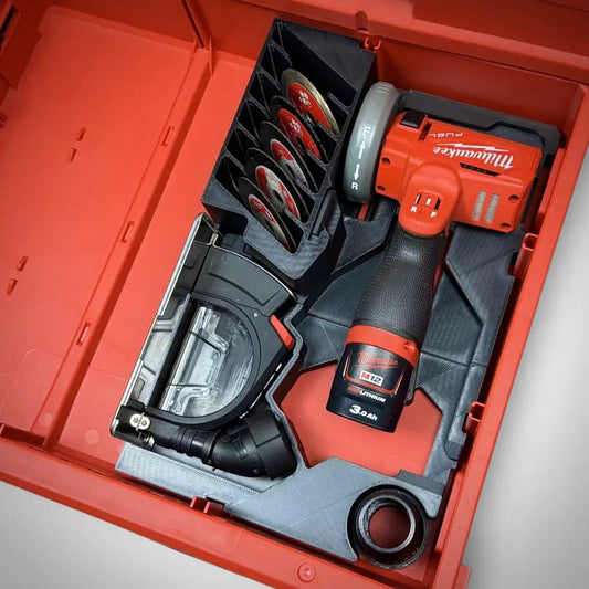 M12 Cut-Off Tool Insert for Milwaukee PACKOUT™ Drawers