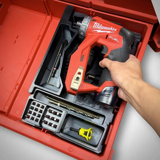 M12 Installation Drill/Driver Insert for Milwaukee PACKOUT™ Drawers