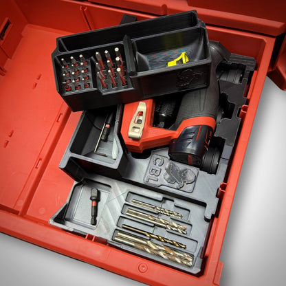 M12 Installation Drill/Driver Insert for Milwaukee PACKOUT™ Drawers