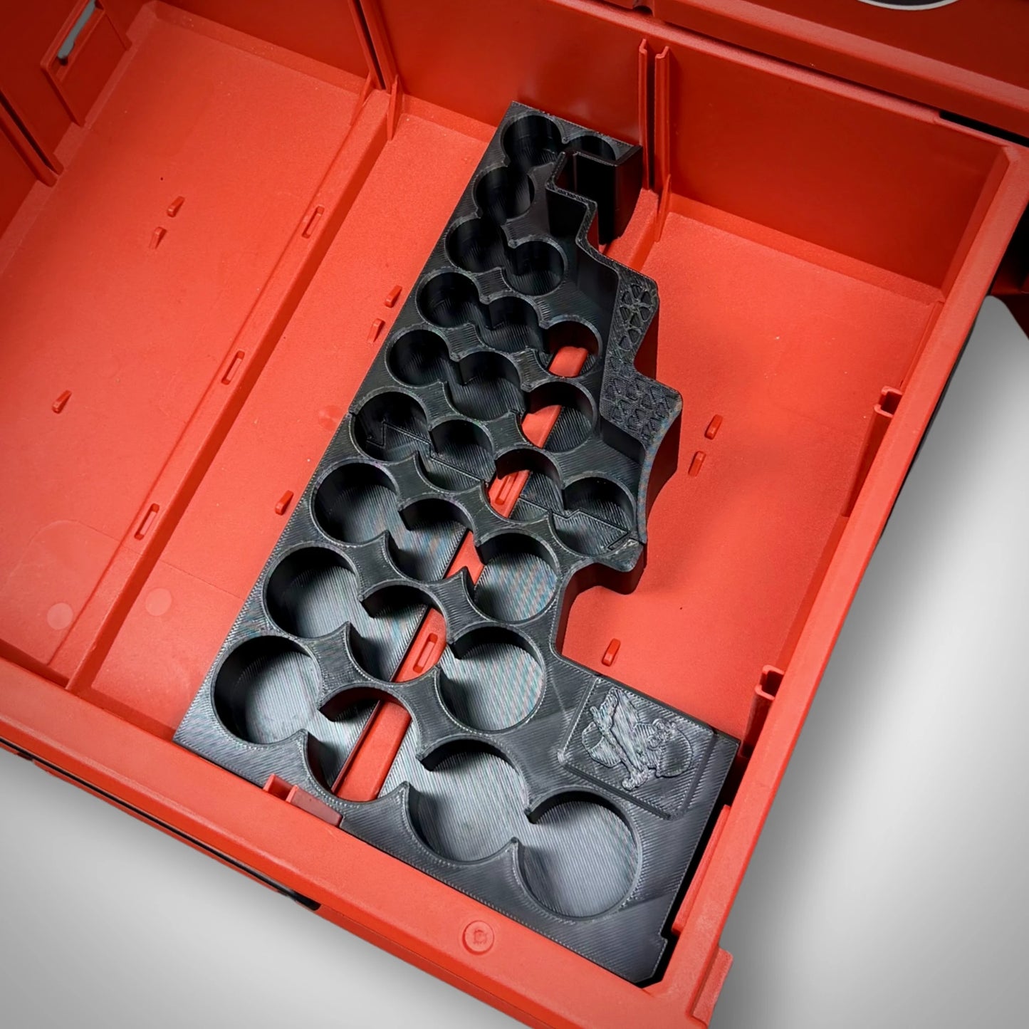 M18 1/2” Impact Wrench & Socket Set Insert for Milwaukee PACKOUT™ Drawers
