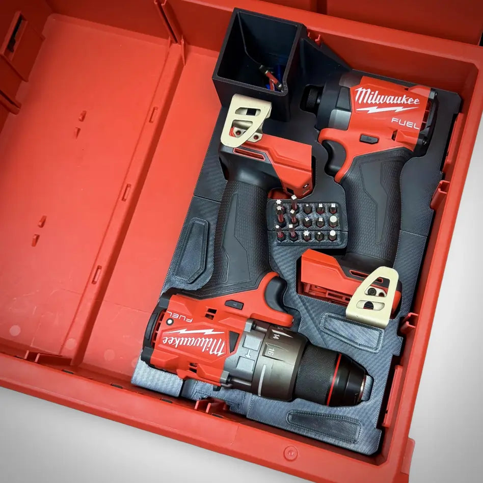M18 Drill & Impact Driver Insert for Milwaukee PACKOUT™ Drawers