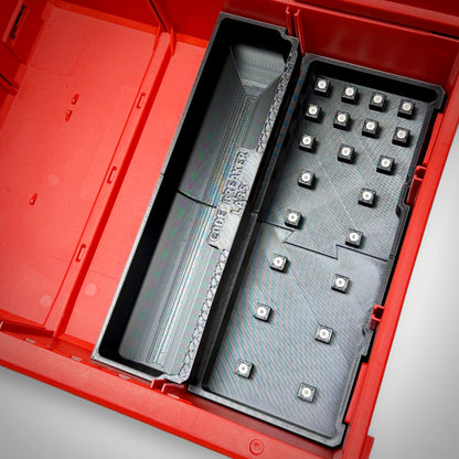 Metric & SAE Deep Impact Socket Organiser Insert for Milwaukee PACKOUT™ Drawers