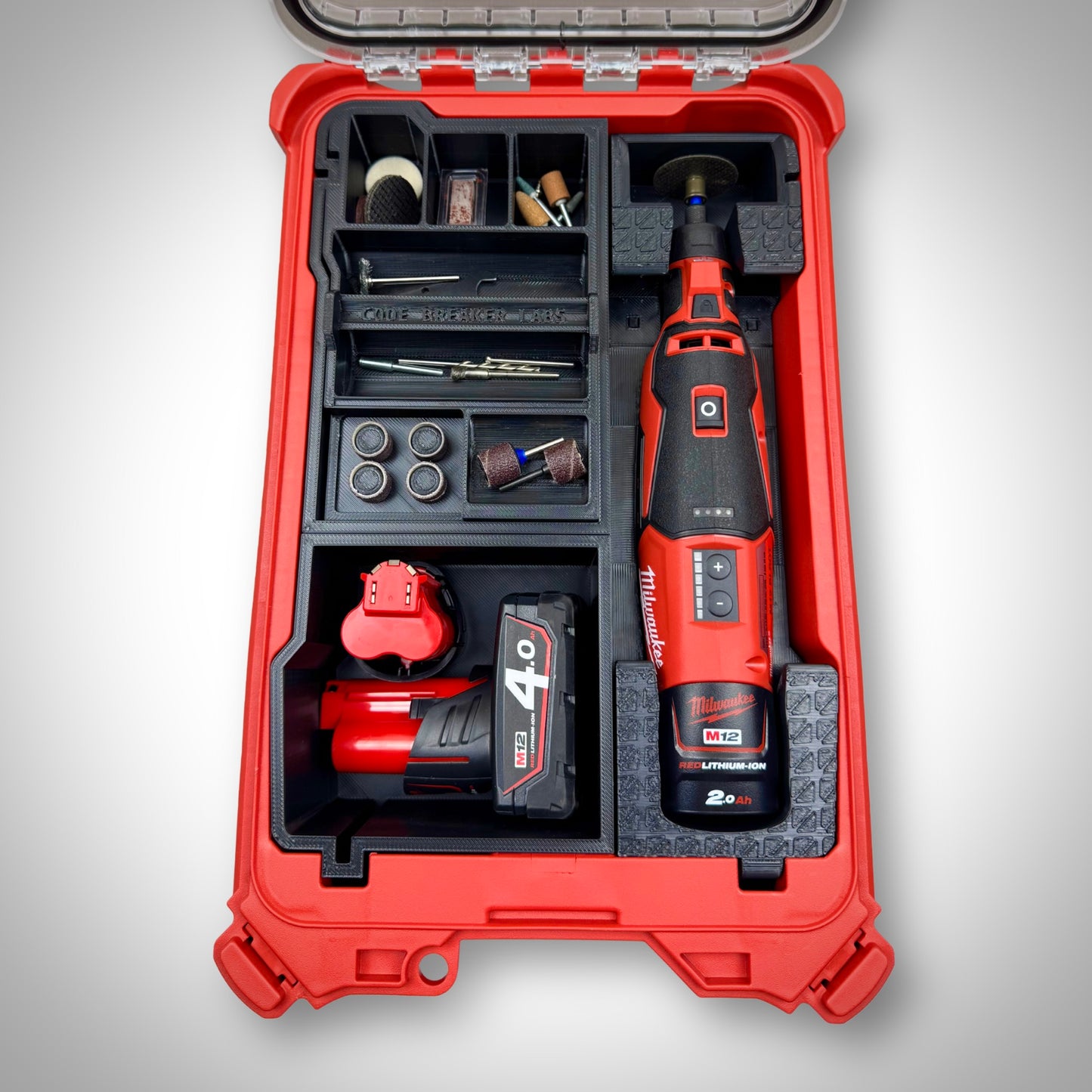 M12 Brushless Rotary Tool Insert for PACKOUT™ Compact Organiser