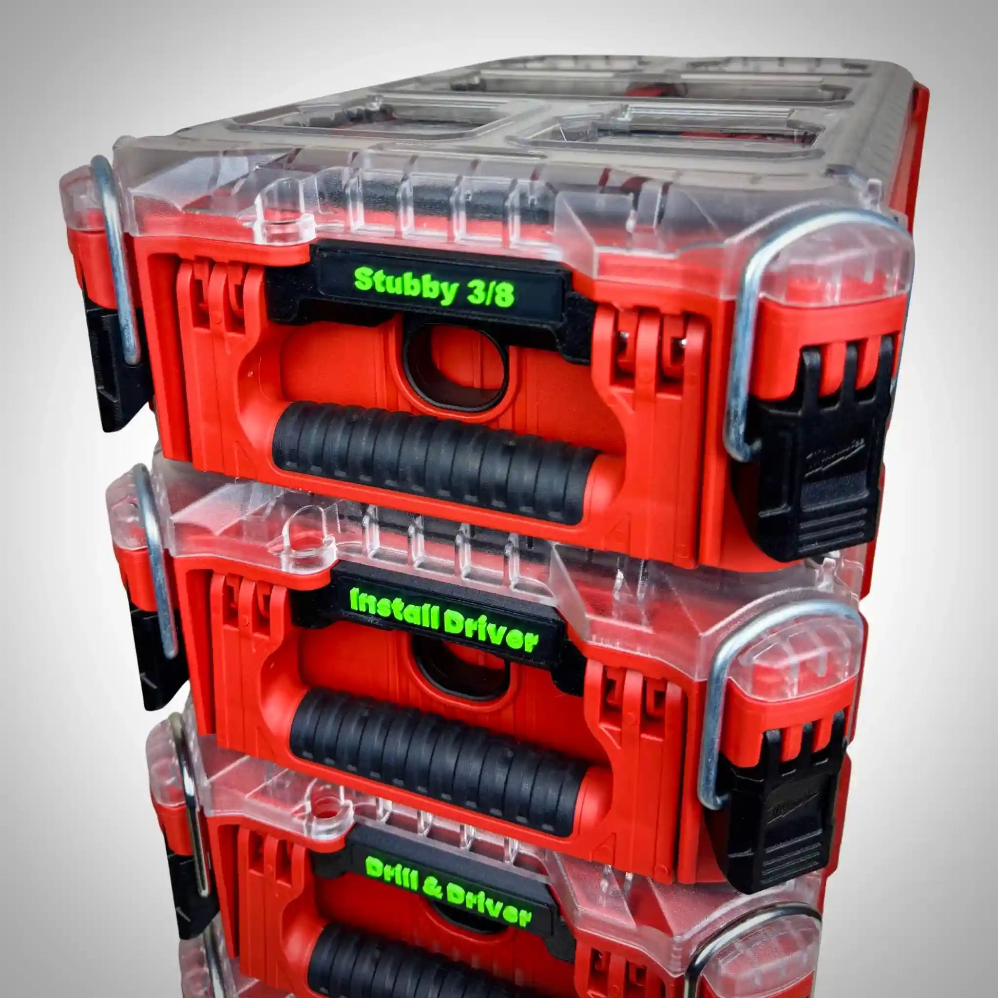 Labels for the Milwaukee  PACKOUT™ Compact Organiser