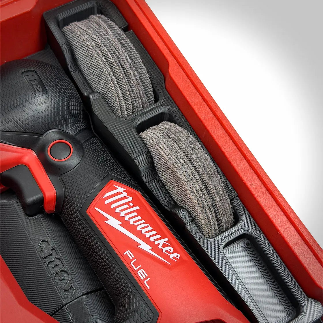 M12 3" Random Orbital Sander Insert for the Milwaukee PACKOUT Compact Organizer