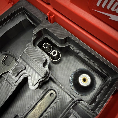 M12 1/4" Die Grinder DUO Insert for Milwaukee PACKOUT Drawers