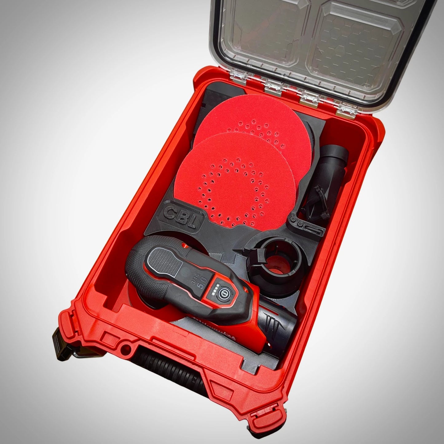 M12 FUEL™ 6" Random Orbital Sander Insert for PACKOUT™ Compact Organiser