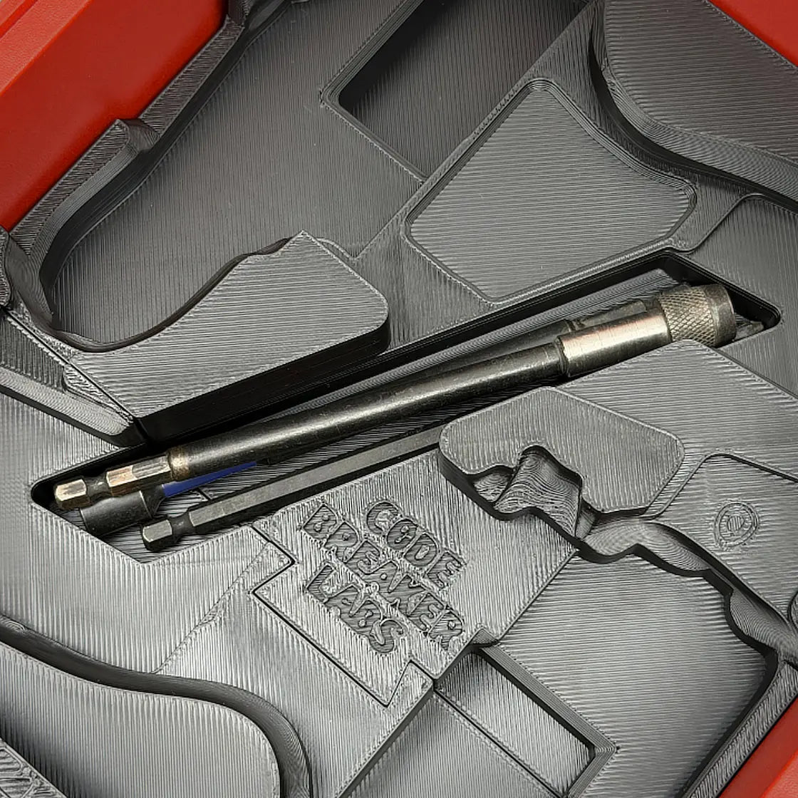 M12 Surge Impact & Drill Insert for the Milwaukee PACKOUT Compact Organizer