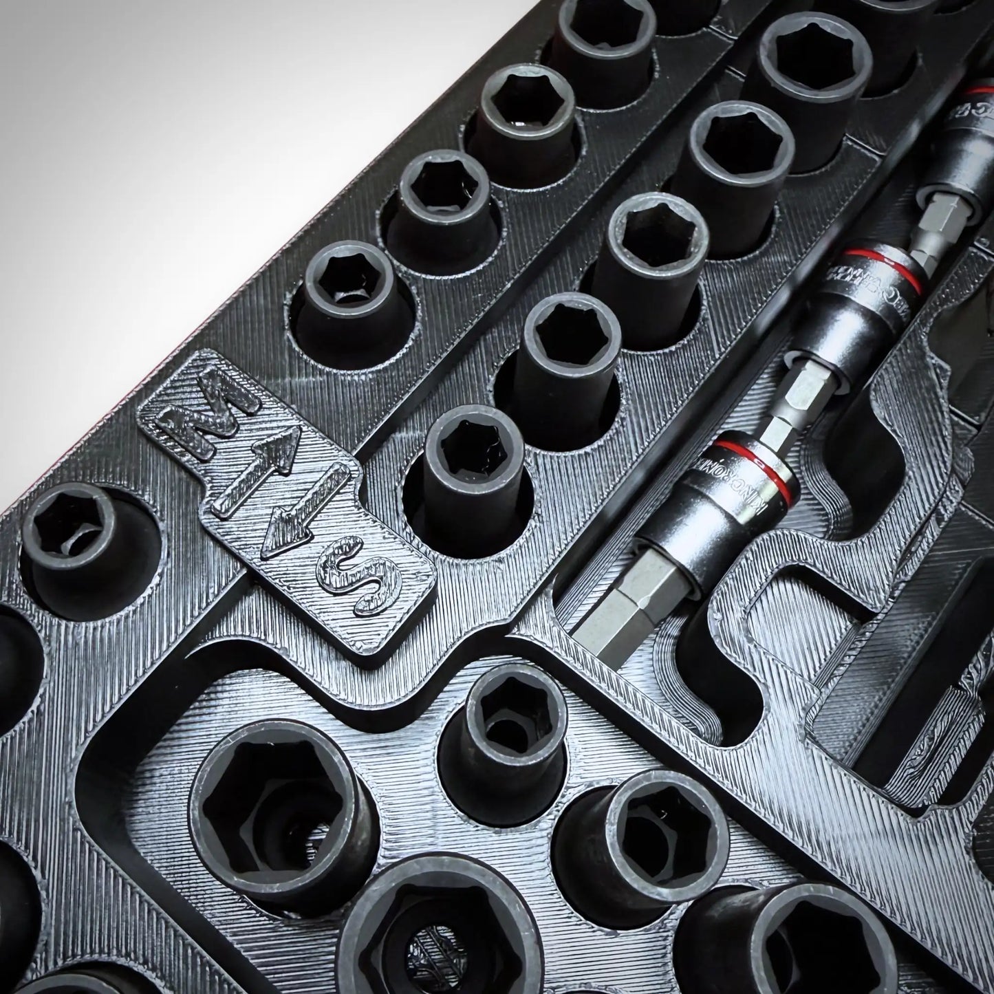 Inserto para juego de carraca M12 y vasos de 3/8" para cajones PACKOUT™ V2