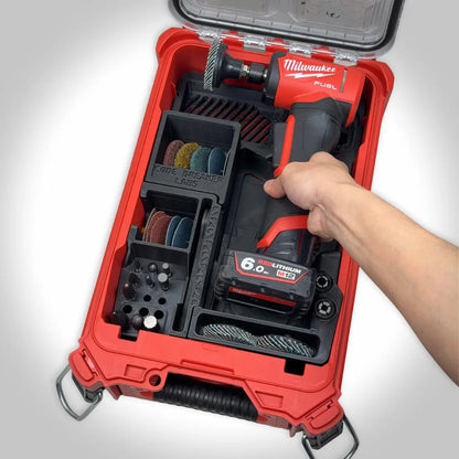 M12 Right Angle Die Grinder Insert for the Milwaukee PACKOUT Compact Organizer