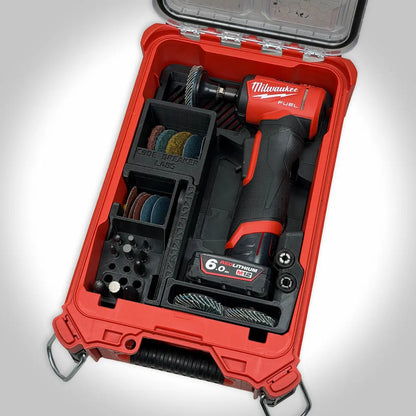 M12 Right Angle Die Grinder Insert for the Milwaukee PACKOUT Compact Organizer