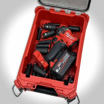 M18 3/8" Compact Impact Wrench Insert for the Milwaukee PACKOUT Compact Organizer