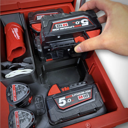 M18 5.0 Battery Insert for Milwaukee PACKOUT Drawers