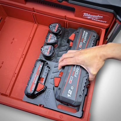M18 FORGE 12.0 Battery Insert for Milwaukee PACKOUT Drawers