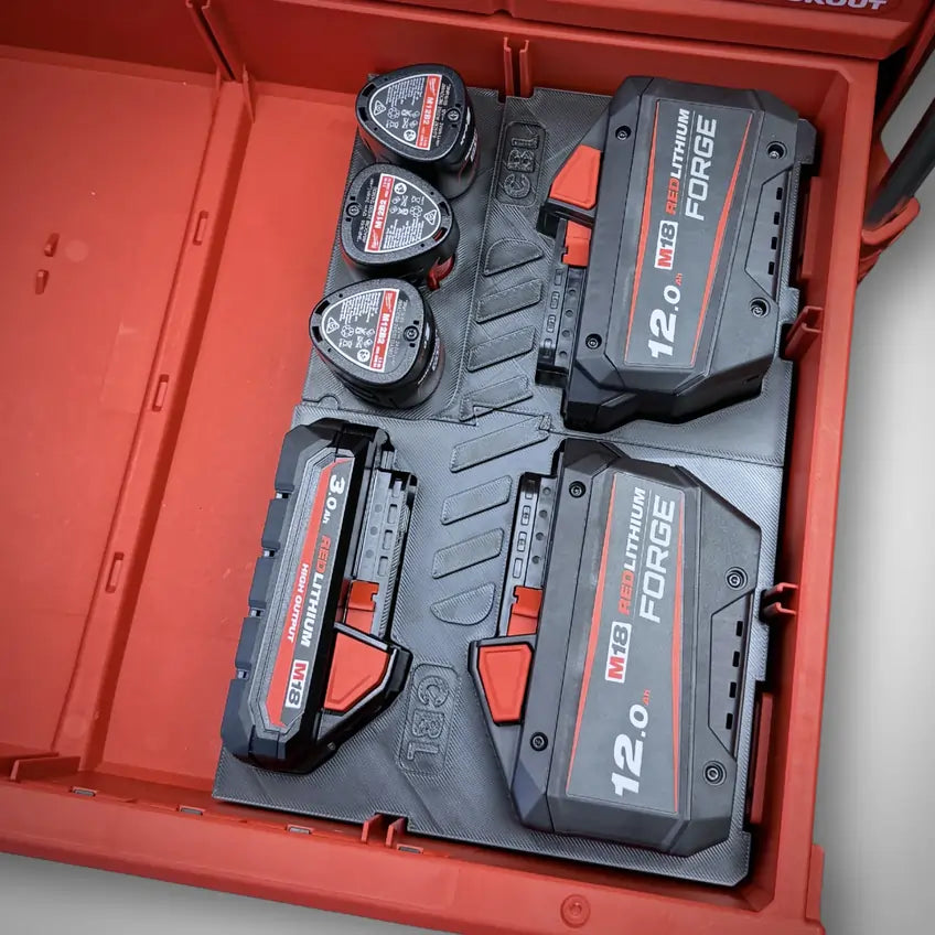 M18 FORGE 12.0 Battery Insert for Milwaukee PACKOUT Drawers