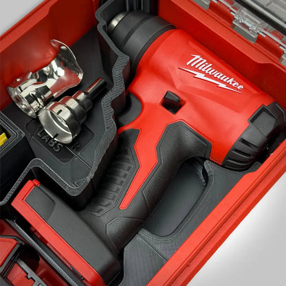 M18 Heat Gun Insert for the Milwaukee PACKOUT Compact Organizer
