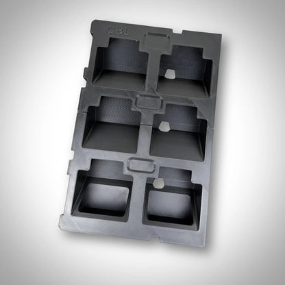 M18 Battery Storage Insert for Milwaukee PACKOUT™ Two-Drawer Toolbox