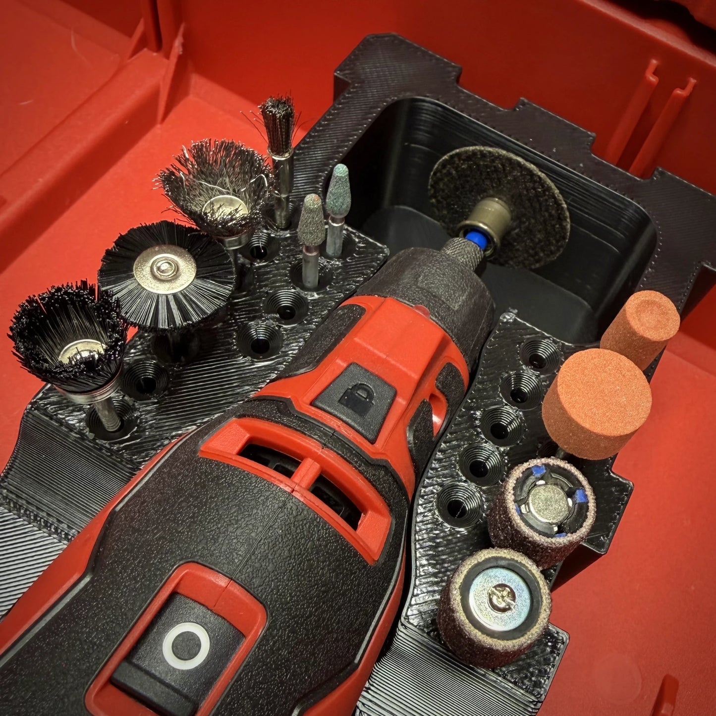 M12 Brushless Rotary Tool QUARTER Insert for PACKOUT™ Drawers