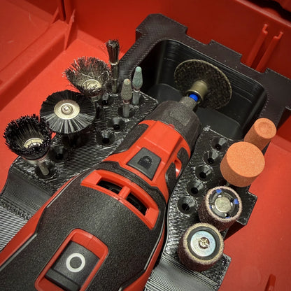M12 Brushless Rotary Tool QUARTER Insert for PACKOUT™ Drawers