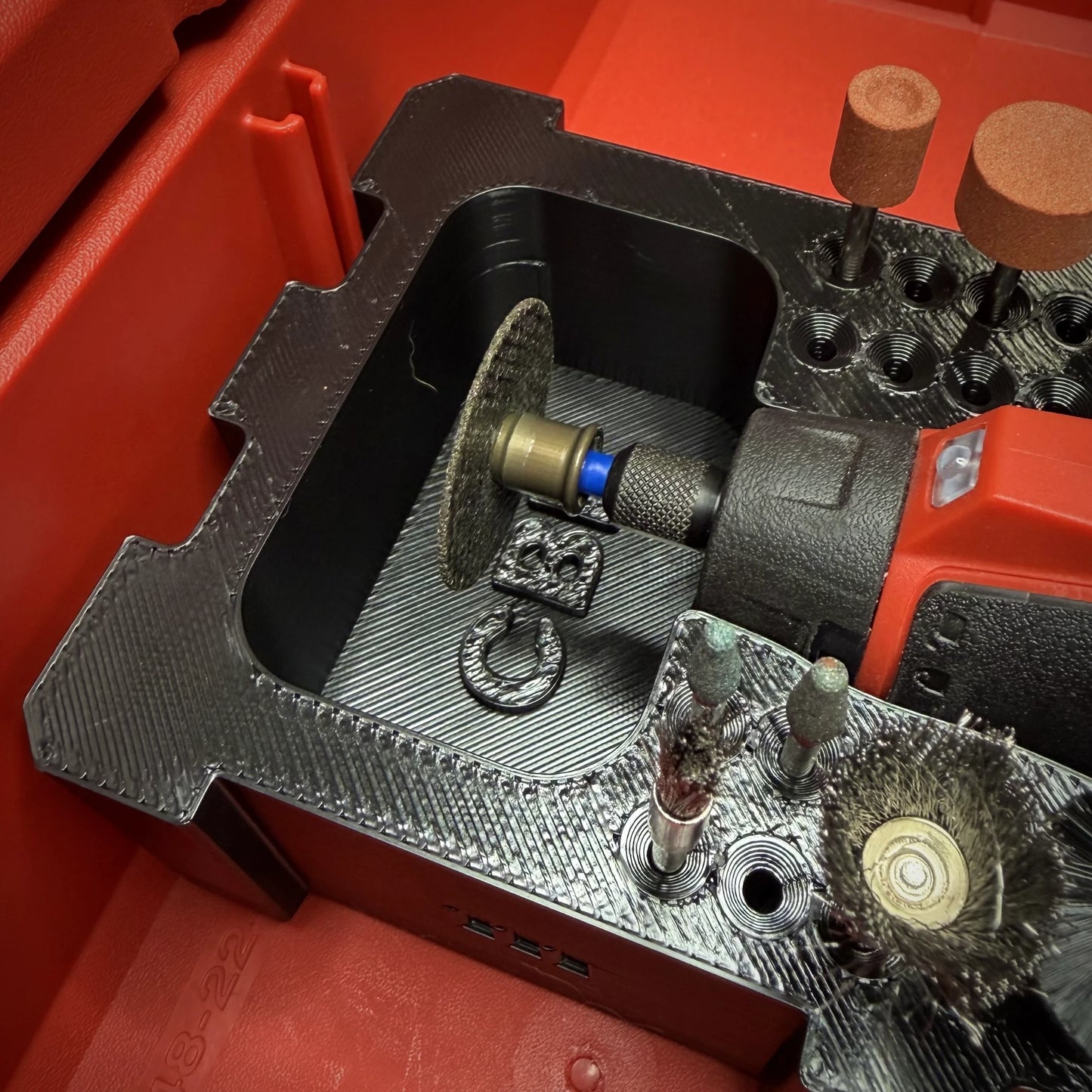 M12 Brushless Rotary Tool QUARTER Insert for PACKOUT™ Drawers