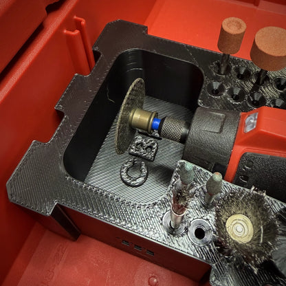 M12 Brushless Rotary Tool QUARTER Insert for PACKOUT™ Drawers