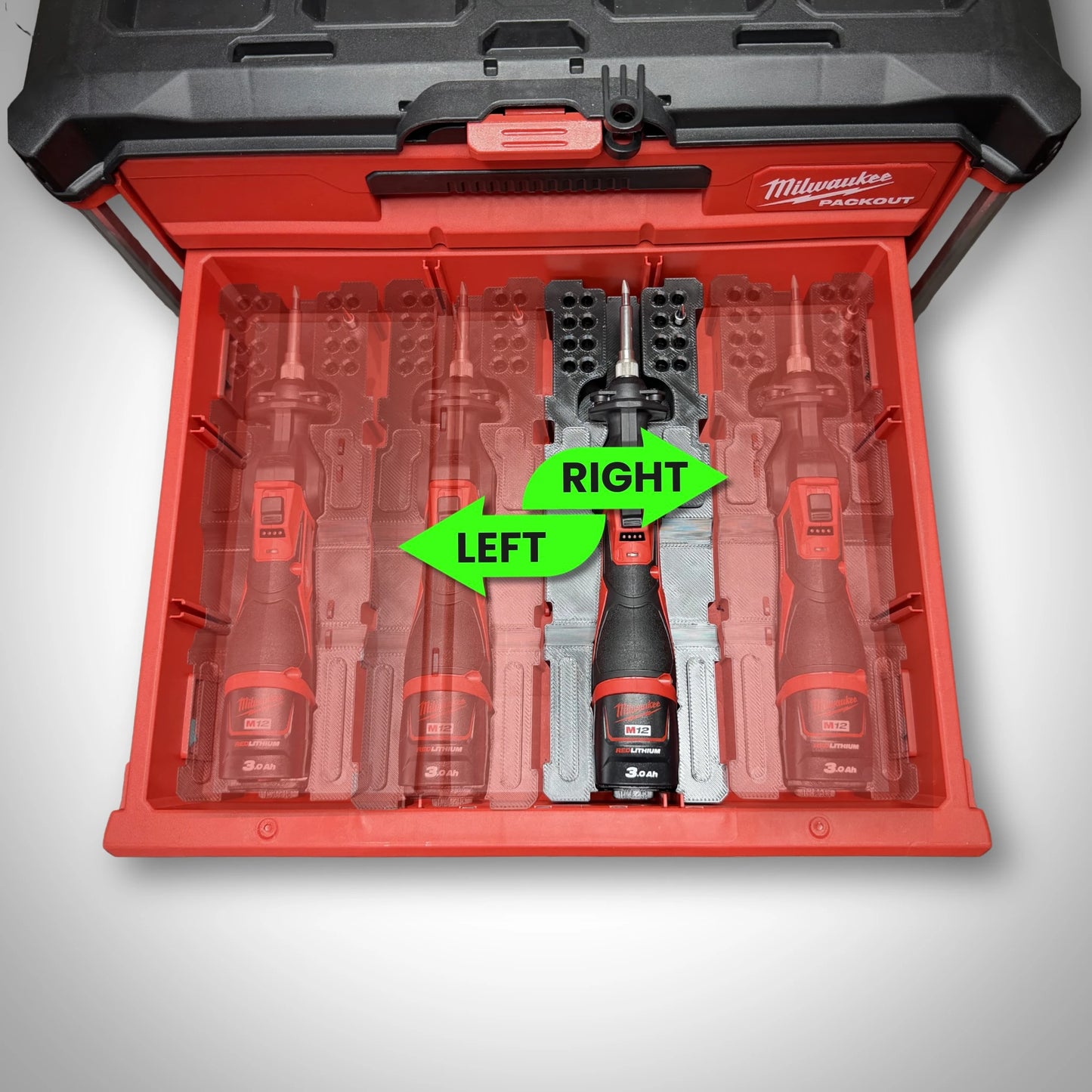 M12 Soldering Iron QUARTER Insert for PACKOUT™ Drawers