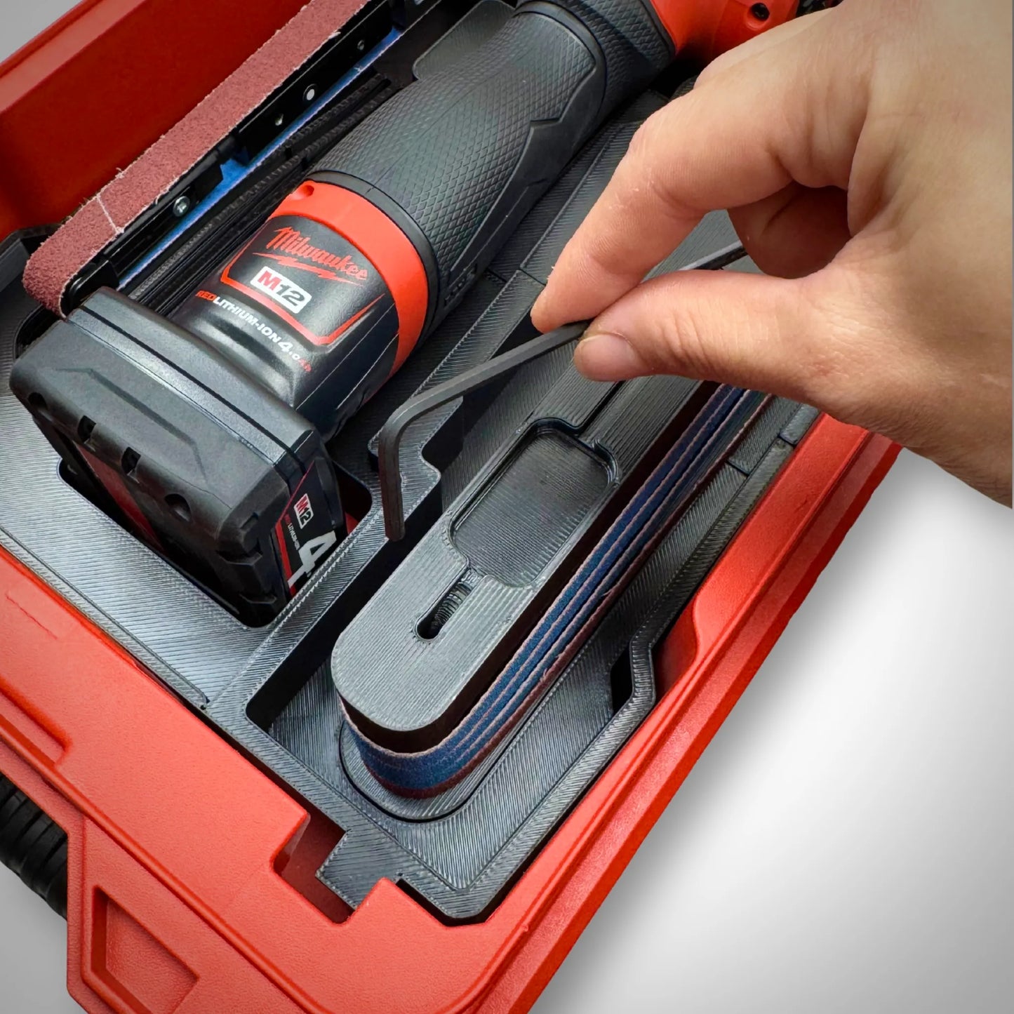 M12 Bandfile Insert for PACKOUT™ Compact Organiser