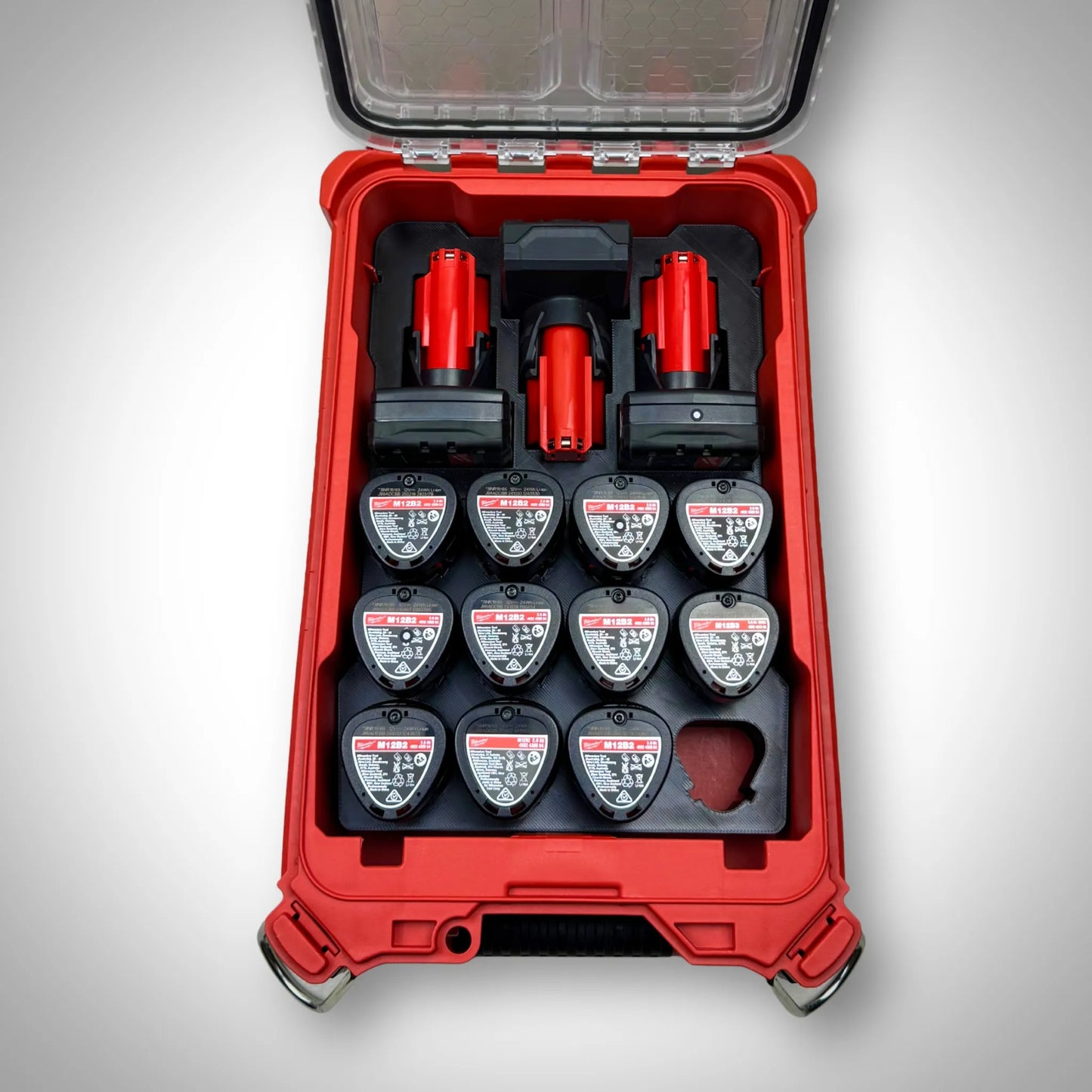 M12 Modular Battery Insert for Milwaukee PACKOUT™ Compact Organiser