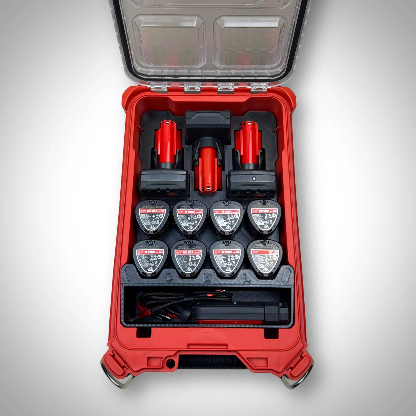 M12 Modular Battery Insert for Milwaukee PACKOUT™ Compact Organiser