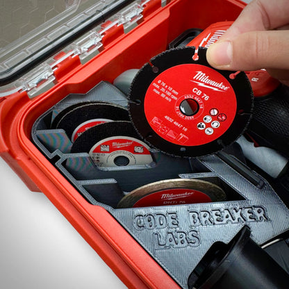 M12 Cut Off Tool Insert for the Milwaukee Packout™ Compact Organizer
