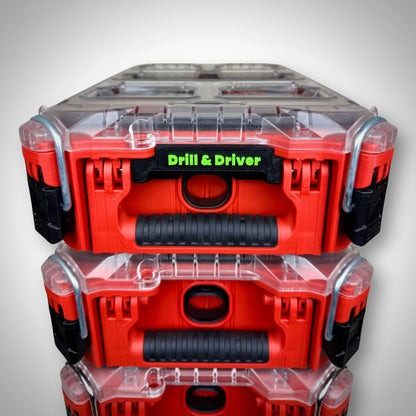 Labels for the Milwaukee  PACKOUT™ Compact Organiser