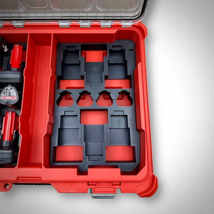 M12 Battery Storage Insert for Milwaukee PACKOUT™ Organiser