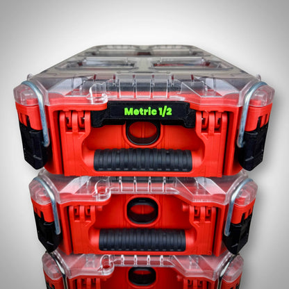 Labels for the Milwaukee  PACKOUT™ Compact Organiser