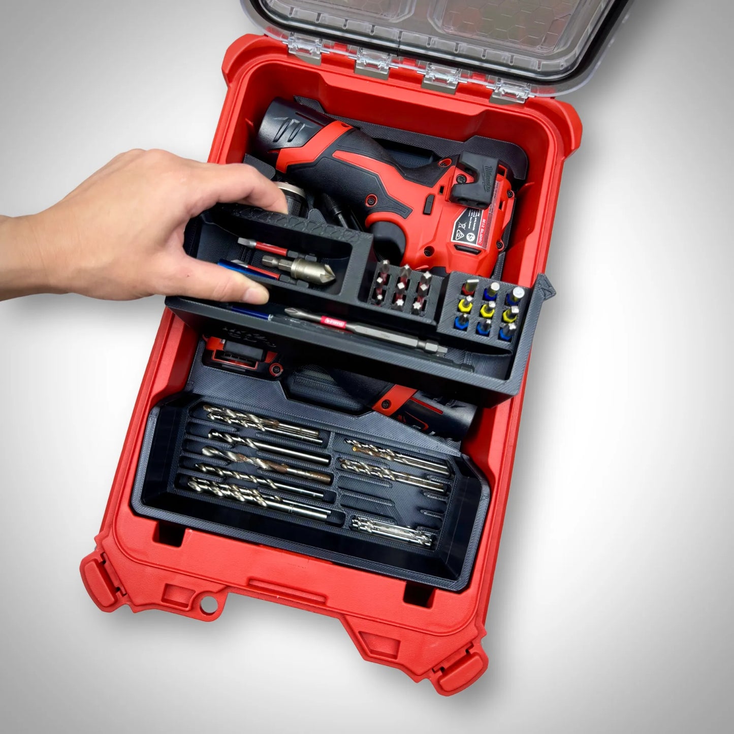 M12 Sub-Compact Drill & Impact Insert for PACKOUT™ Compact Organiser