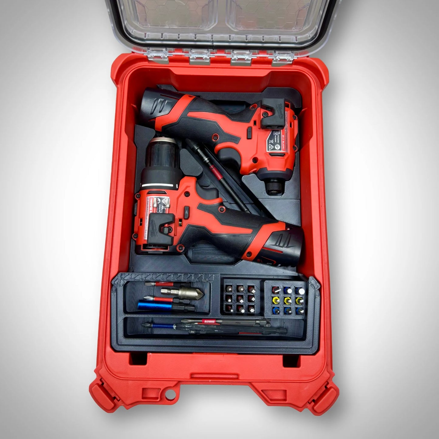 M12 Sub-Compact Drill & Impact Insert for PACKOUT™ Compact Organiser