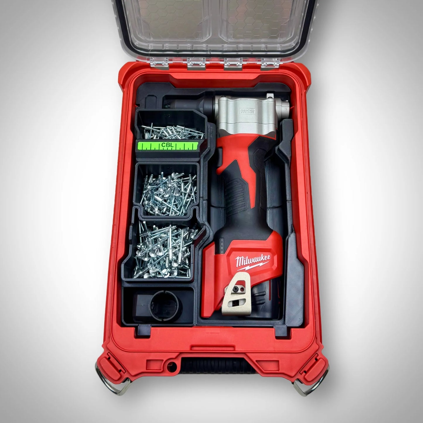M12 Rivet Tool Insert for PACKOUT™ Compact Organiser