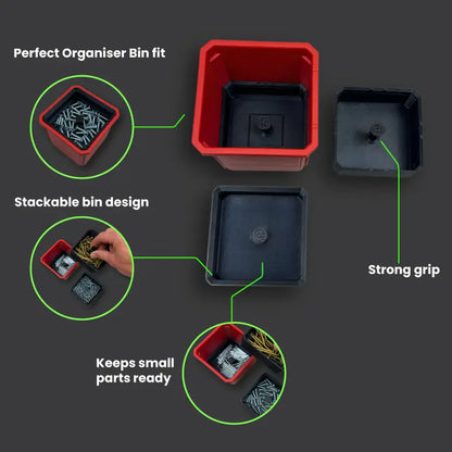 Triple Stack Bin Dividers for Milwaukee PACKOUT™ Organiser